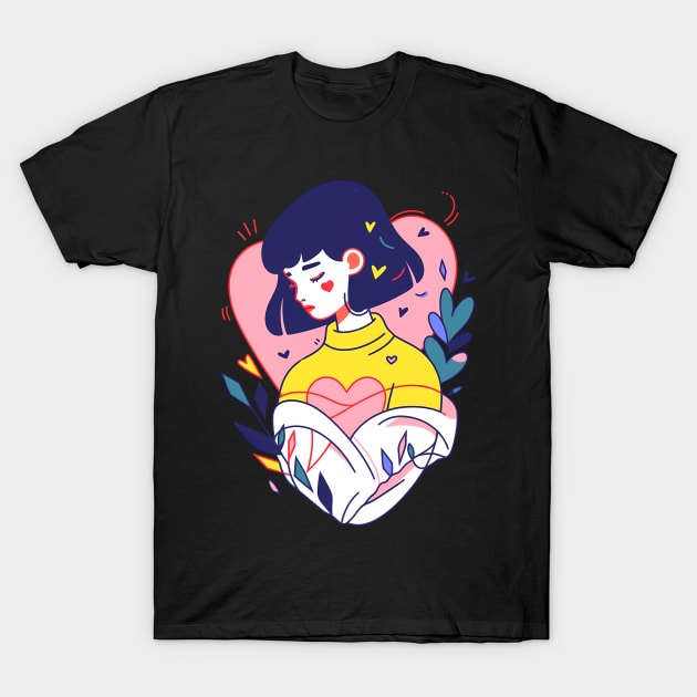 Lofi Girl T-Shirt by DesignedbyWizards